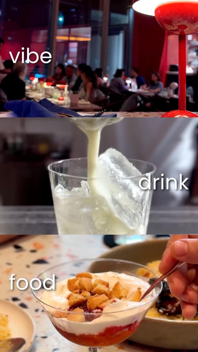 Offbeat Bistro ambiance: vibe, drink, food